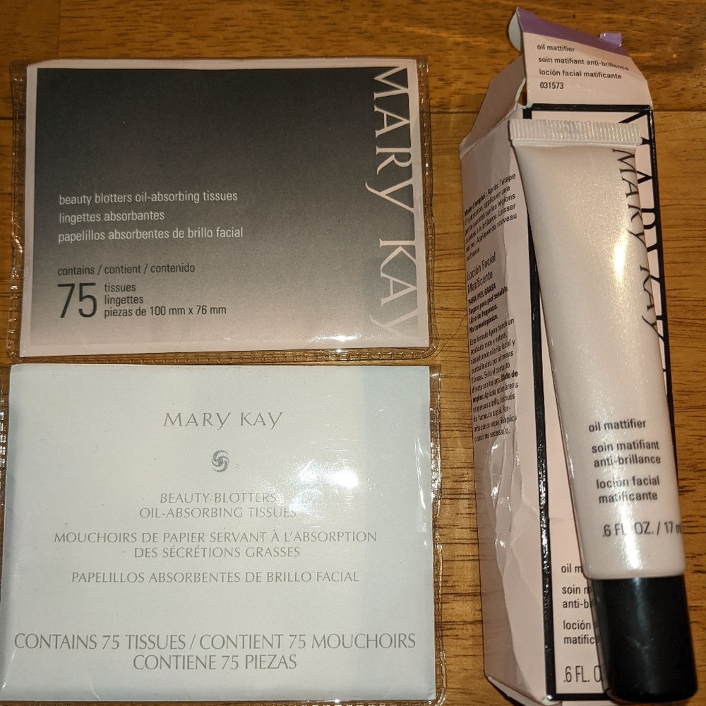 Mary Kary Beauty Blotters and Oil Mattifer - discontinued new stock